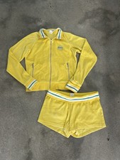 Vintage Y2K Tommy Hilfiger Tracksuit Jacket Fold Over Shorts Set Sz M Women  s