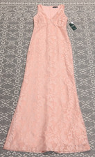 New Lauren Ralph Lauren Saraeve Lace V-neck Evening Ball Gown Dress - Size 8