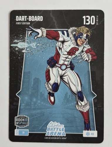 2026 Bo Jackson Battle Arena “Dart-board” Jaxson Dart RC Ice Card 70