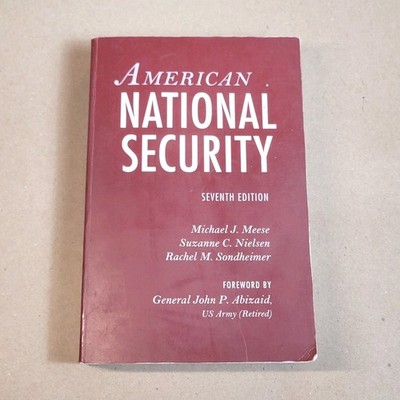 American National Security Seventh Edition by Michael J. Meese Paperback 