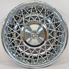  One 1975-1981 Cadillac Deville 2017 15 Wire Hubcap Center Locking Style 