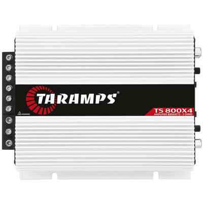 Taramps TS 800X4 Car Audio Multichannel Amplifier 800 Watts Rms 2 Ohms 4 Channel