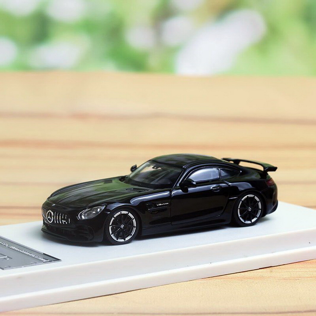 MJ 1/64 Scale Mercedes Benz AMG Black Diecast Model Toy Collection