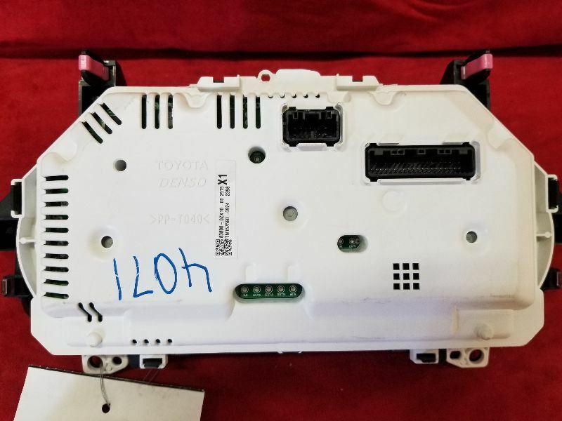 Speedometer Cluster MPH ID 83800-0ZX00 Fits 14-16 COROLLA 1884 | eBay