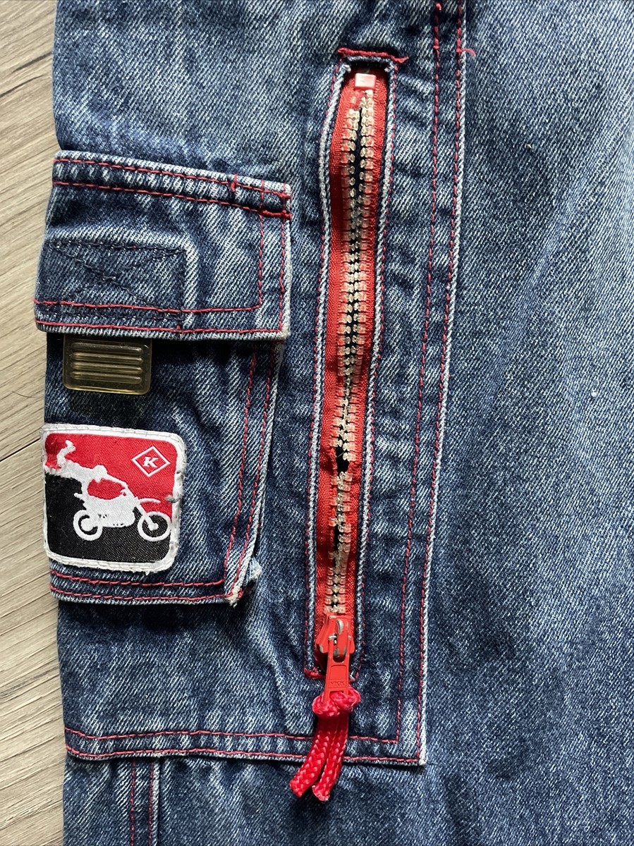 kikwear デニム Vintage 90's kikwear pants size 36 baggy wide leg Jeans