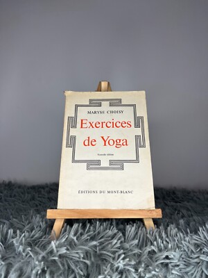 YOGA ÜBUNGEN / MARYSE CHOOSEY / EDITIONS DU MONT-BLANC / 1963
