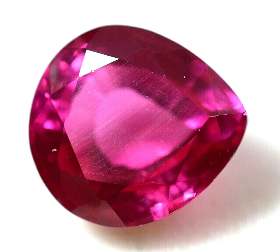 7.70 Ct Natural Pinkish Red Ruby Mozambique GGL Certified AAA+ Treated Gemstone - Image 3 of 4