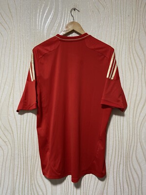 RUSSIA 2012 2013 HOME FOOTBALL SHIRT SOCCER JERSEY ADIDAS X12073
