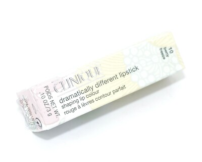 Clinique Dramatically Different Lipstick ~10 Berry Freeze~ FullSize [NIB Sealed]