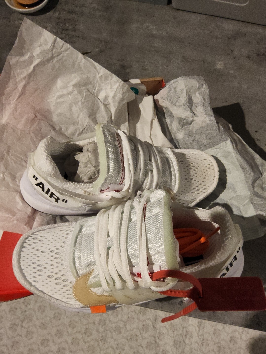 OFF WHITE X NIKE Taglia 4.5 Nike Air Presto x Off White bianche 2018