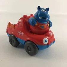 Playskool Weehicles Push Along Spin Seat Farm Truck Demby Hippo Figure Vintage