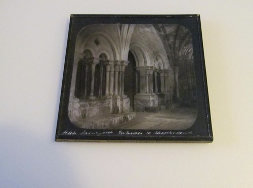 Linterna Mágica de Cristal Diapositiva CATEDRAL DE TARRAGONA SALA CAPITULAR C1890 FOTO ESPAÑA - Imagen 2 de 2
