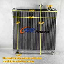 4ROW Aluminum Radiator For 2004-2010 Nissan Titan 5.6L V8 Engine 05 06 07 08 09