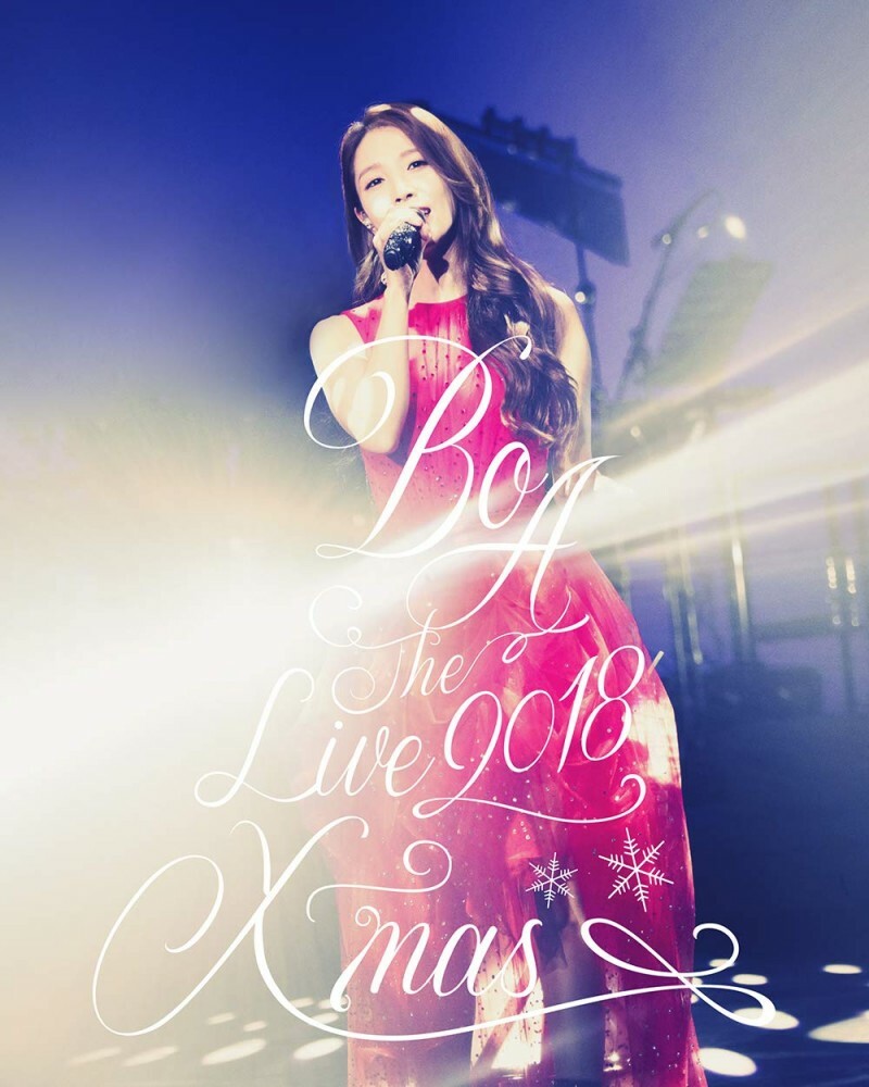 New BoA THE LIVE 2018 X'mas Blu-ray Japan AVXK-79607