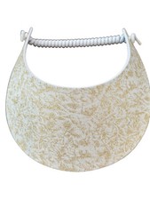 PICKLEBALL MARKETPLACE - Fabric Foam Visor - No Headache - "Glamour Pixy Dust"