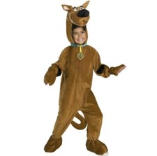 Rubies Deluxe Scooby-Doo Plush Child 1-Piece Costume Unisex Size S 6/7 NWT