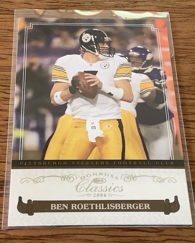 Ben Roethlisberger 2006 Donruss Classics #78 Pittsburgh Steelers NM