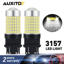 2x Auxito 3157 4114 4157 Led Drl Driving Daytime Running Light Bulb Kit 6000k