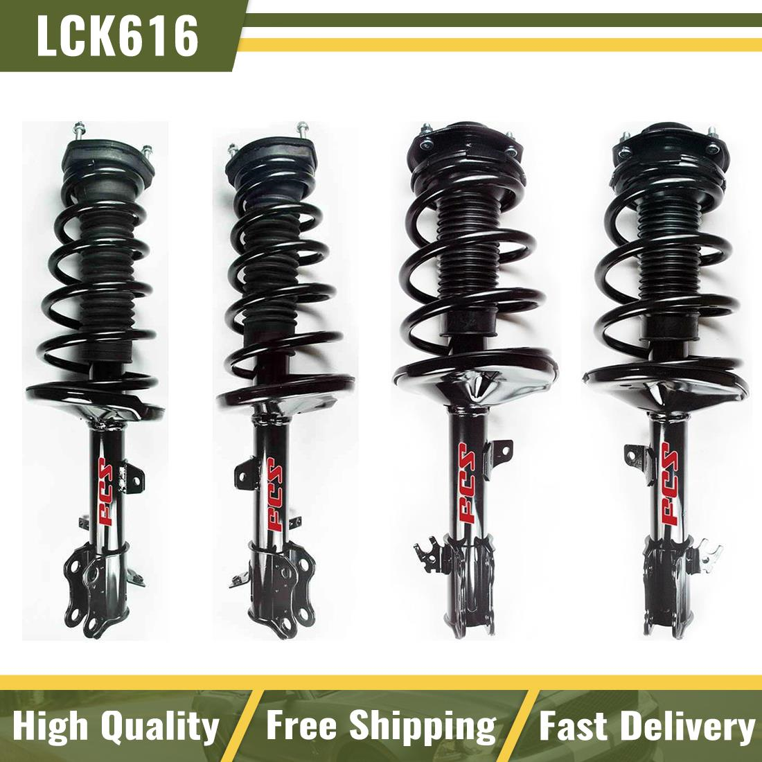 Complete Loaded FRONT & REAR Struts & Springs for 1999 2000-2003 LEXUS ...