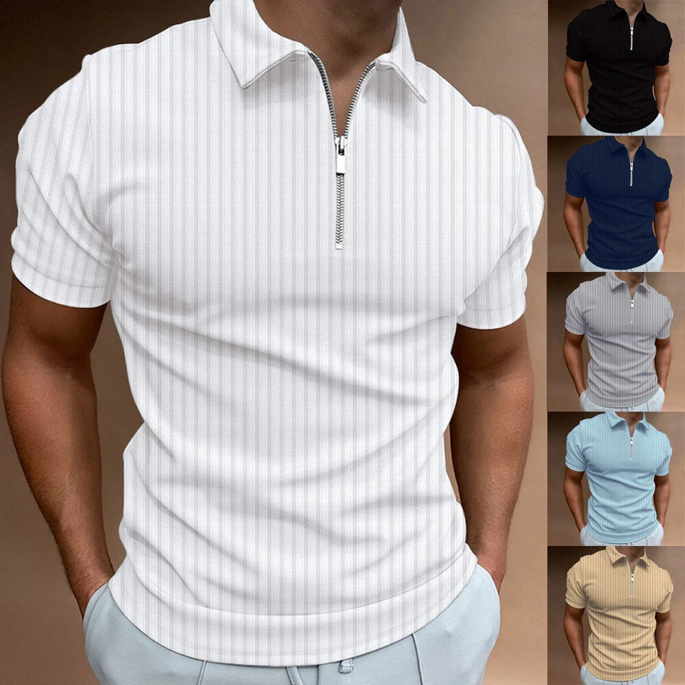 Short collar golf shirt sale