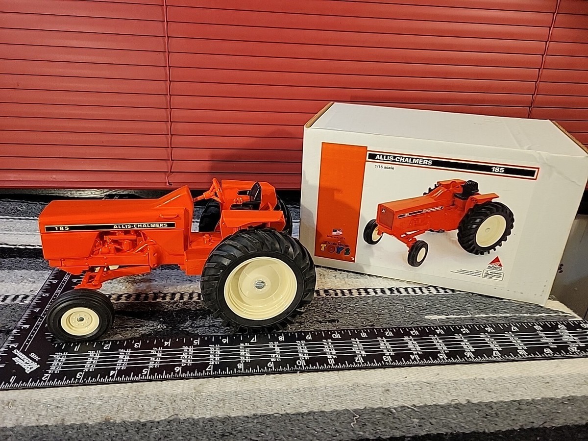 Allis Chalmers 185 1/16 Diecast Farm Tractor Replica Collectible