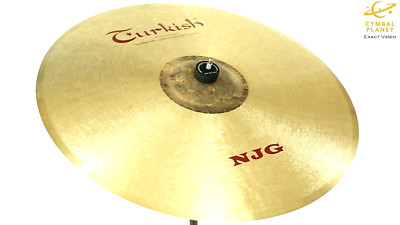 Turkish Cymbals · NJG Light 22'' Ride (2422g) w/ DEMO VIDEO