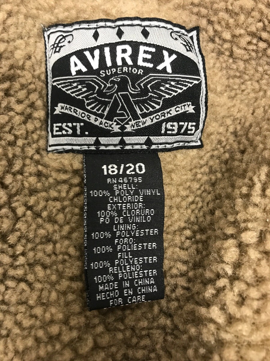 Avirex Tuskegee Airmen jacket Aces High Flight Squadron Size