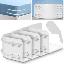 2025 Upgraded Bed Sheet Holders for Corners, Lock Bed Sheet Corner Holders, Shee