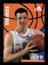 Tim Nees Nationalmannschaft Autogrammkarte Original Signiert Basketball + 221360