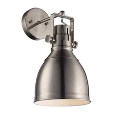 Bel Air Lighting 3 in. Brushed Nickel Sconce