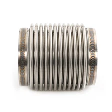 3" ID EXHAUST FLEX BELLOWS Elbow Connector 4" Long Joint Pipe 304 SS