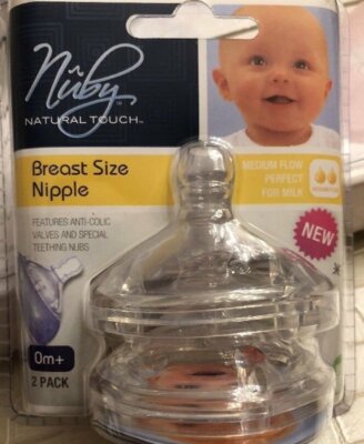 nuby nipples medium flow