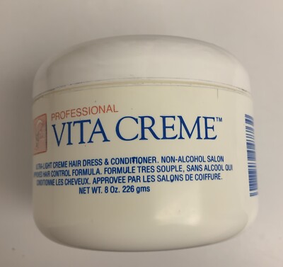 (1) Vigorol Vita Creme Ultra-Light Creme Hair Dress & Conditioner. Non-alcohol