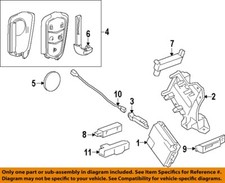 GM OEM 14-23 ATS Electrical Keyless Entry Components-Antenna 13580790