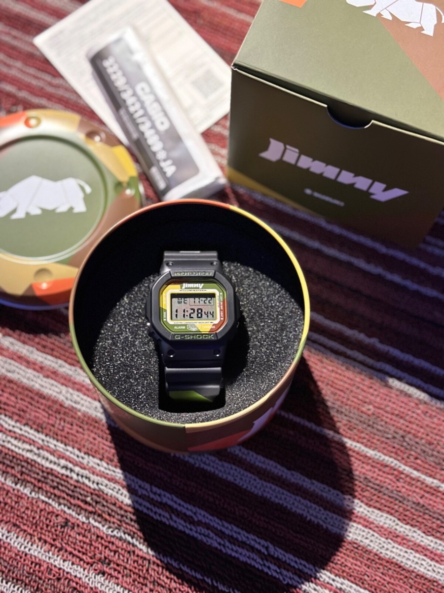 CASIO G-Shock Suzuki Jimny 🦏 collab DW5600 Limited edition CASIO G-Shock Suzuki Jimny 🦏 collab DW5600 Limited edition