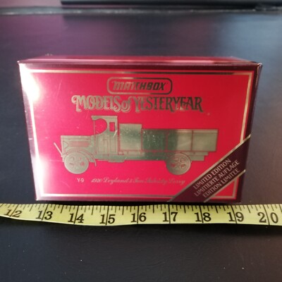 Sold at Auction: Matchbox 1920 Leyland 3 Ton Subsidy Lorry A. Luff & Sons