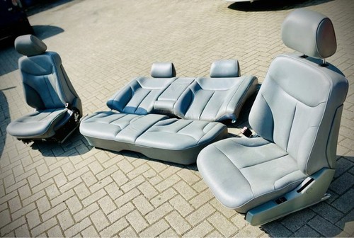 Mercedes W140 S-Klasse RHD Innenausstattung Sitze Leder grau, gebraucht