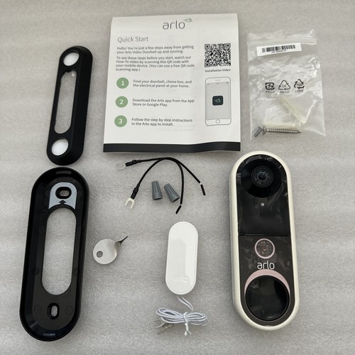 Arlo Wired Video Doorbell, Model AVD1001 - Picture 2 of 12