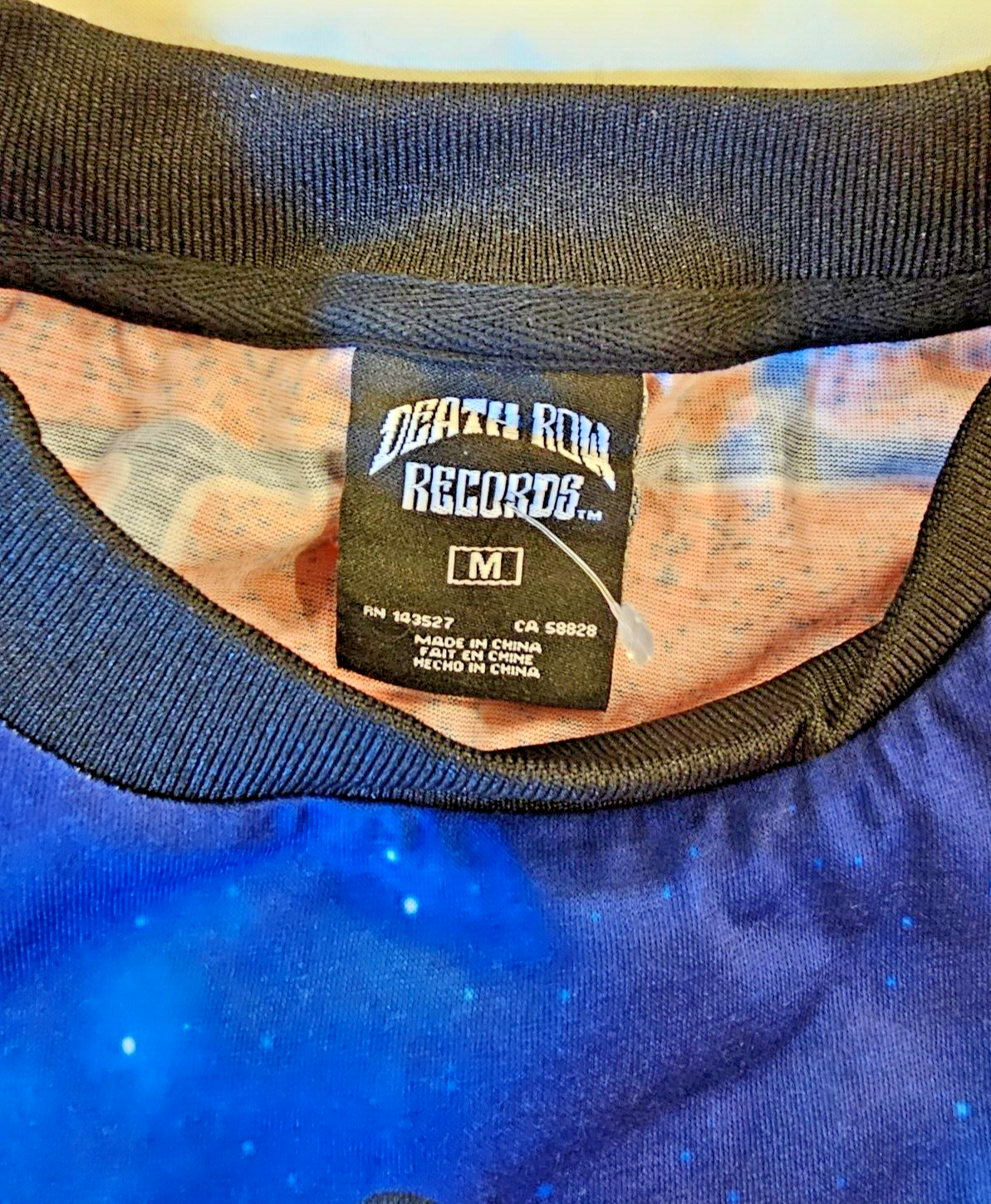 FILA Rara T Shirt Snoop Dogg Death Row Records Medium NUOVISSIMA mai indossata OFFERTA!!