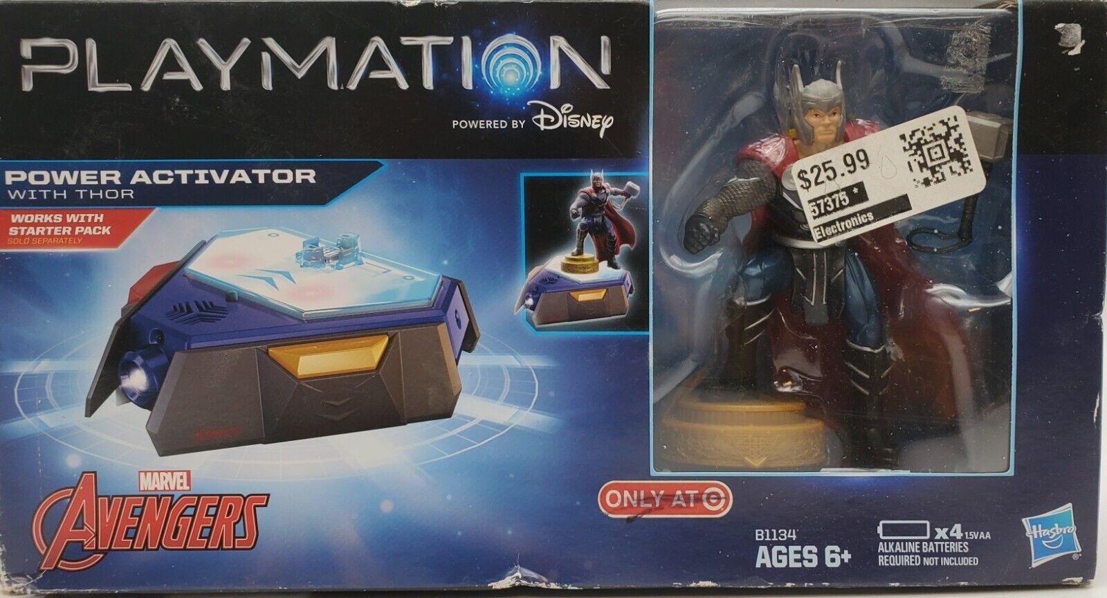 Target Exclusive Marvel Hasbro Playmation Bundle Power Activator with Thor NIB
