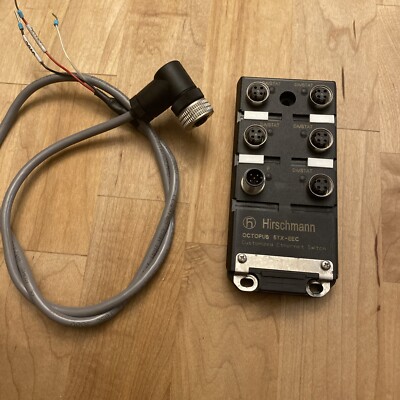 Hirschmann Octopus 5TX-EEC IP67-Ethernet Switch With Power Connector