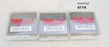 Thorlabs CM508-150-G01 Round Mirror, lot of 3 *new surplus