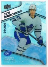 2019-20 ICE PREMIERES PIERRE ENGVALL ROOKIE 944/999 TORONTO MAPLE LEAFS #72
