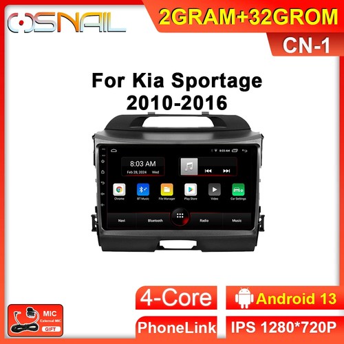 For Kia Sportage 3 4 SL 2010-2016 Car Radio Android CarPlay GPS Player Screen - Picture 8 of 24