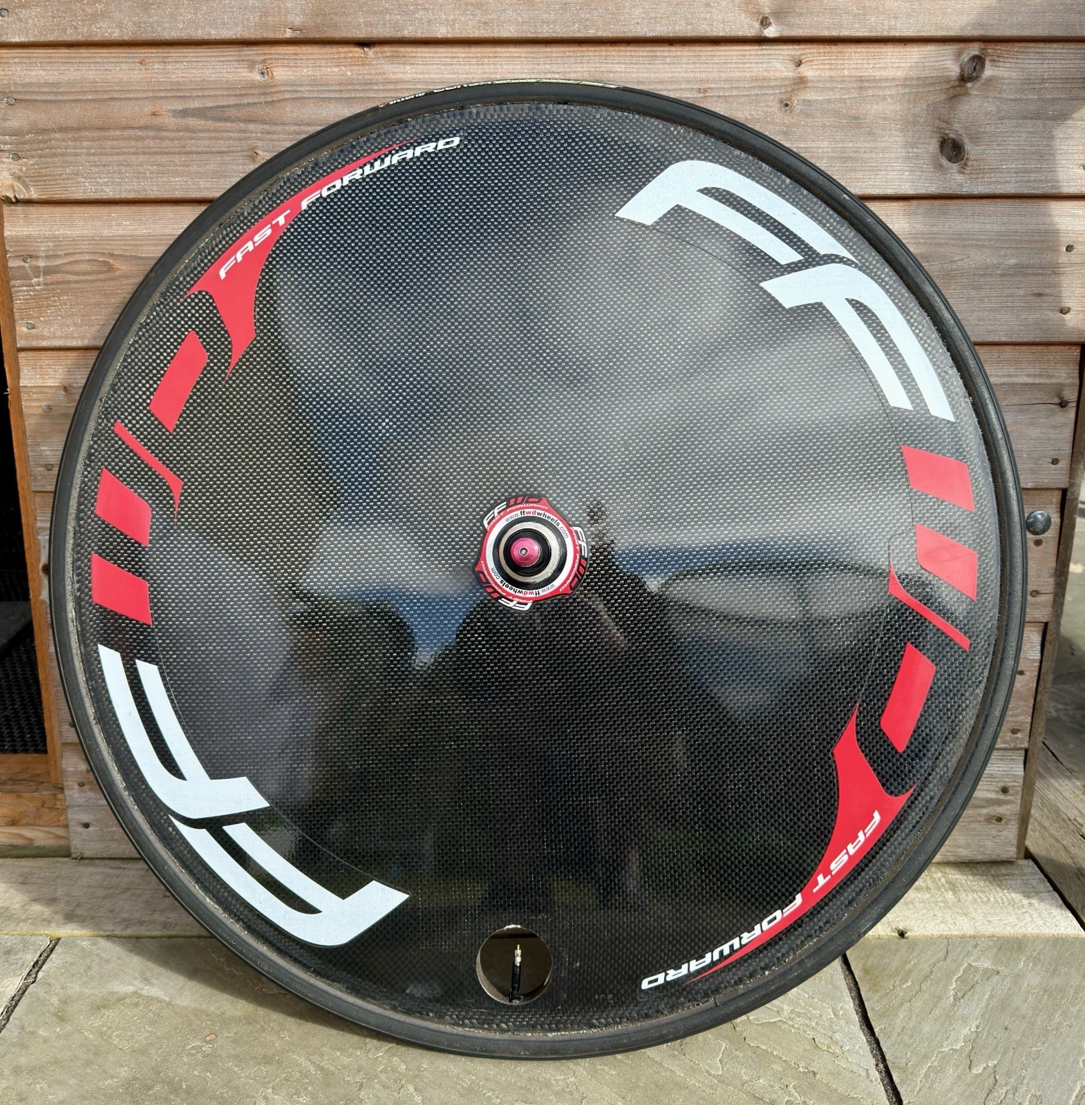 FFWD Carbon Disc Tubular Rear Wheel Rim Brake