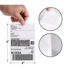 Thermal Direct Labels 4X6 Fanfold Thermal Label Printer Paper Thermal Shippi