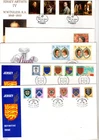 JERSEY -  VARIOUS  FDC'S X10 FROM COLLECTION BX1/4