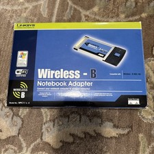 Linksys Wireless-B Notebook Adapter Model WPC11 v4 Laptop WiFi Card 11Mbps NEW