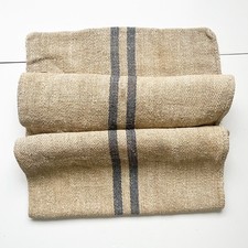 Heavy Grain Sack for Upholstery, Antique French Grainsack BL46