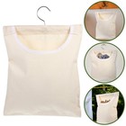 Hanging Peg Bag Clothes Bags with Hanger Clothespin Storage for Clothesline